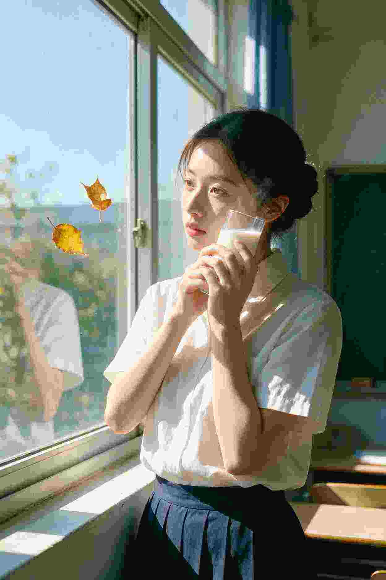 樱花月下